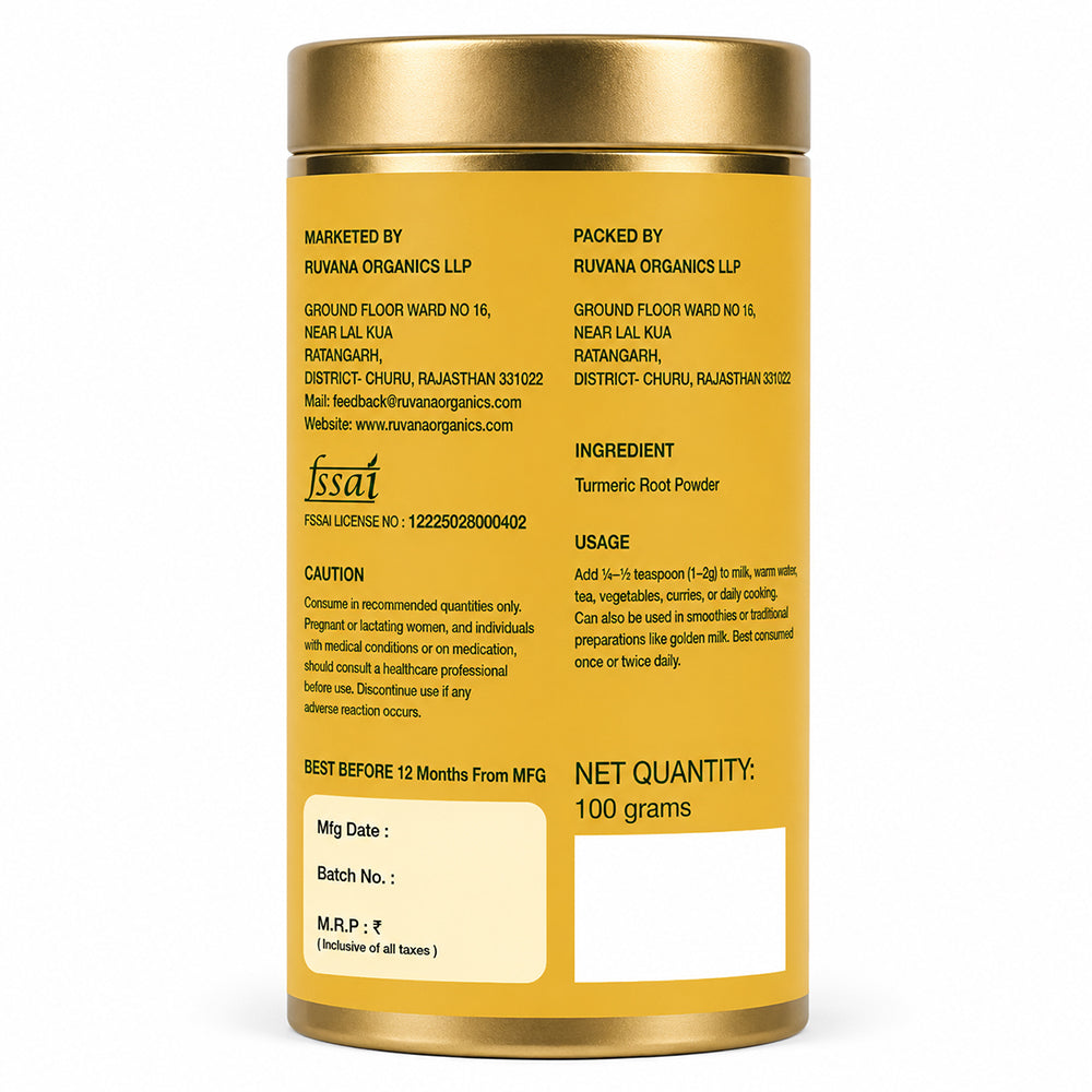 Lakadong Turmeric Powder