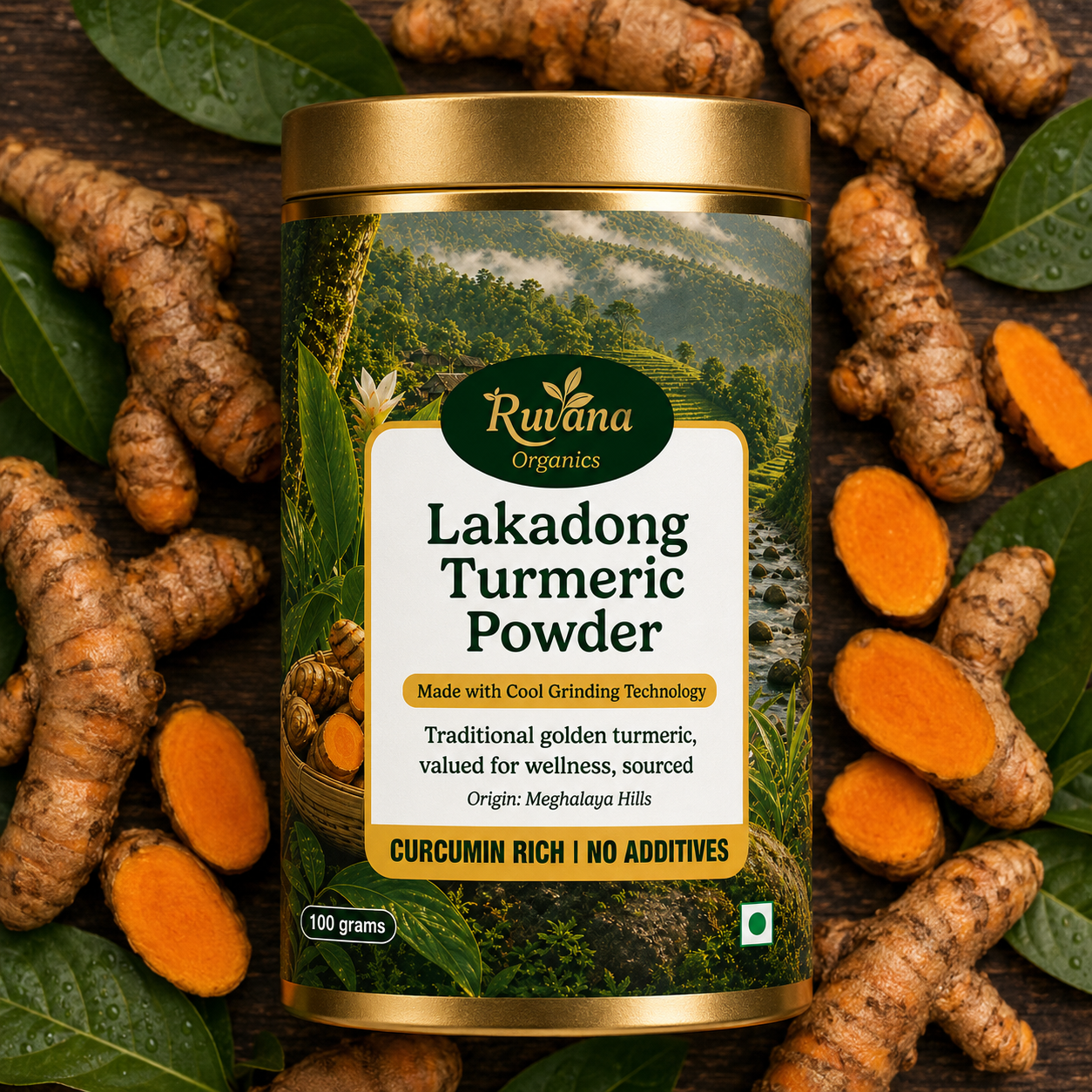 Lakadong Turmeric Powder