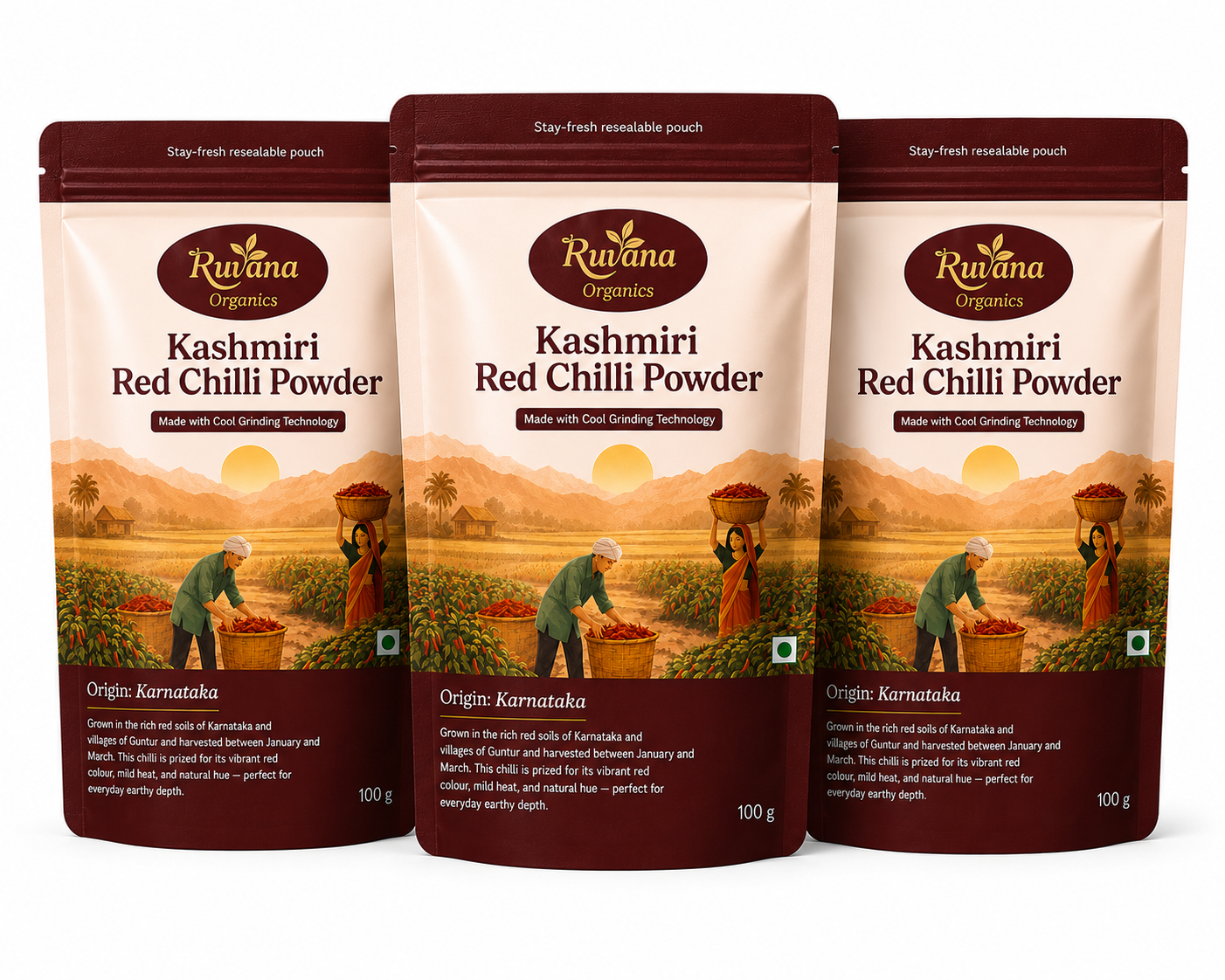 Kashmiri Red Chilli Powder
